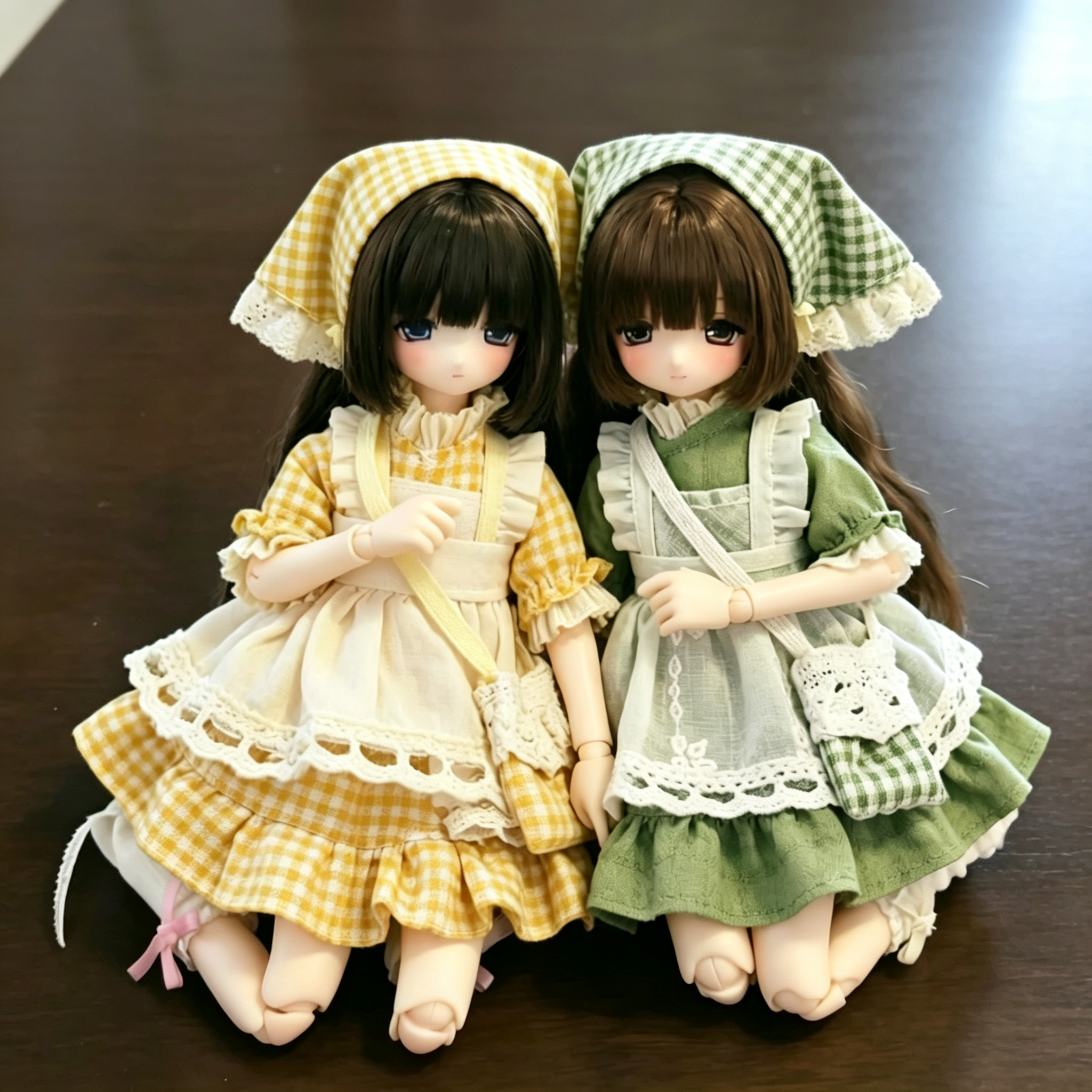 春夏季可爱裙男女玩具娃衣8分12分11女仆11-17厘米甜阿巳体衣服