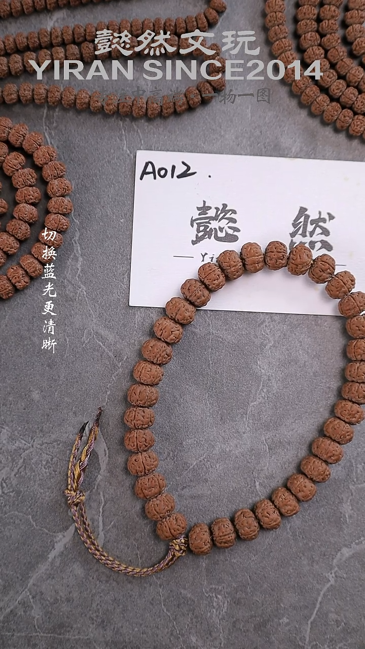 手串金刚菩提嚯****哈云端纯血老树王（全品）