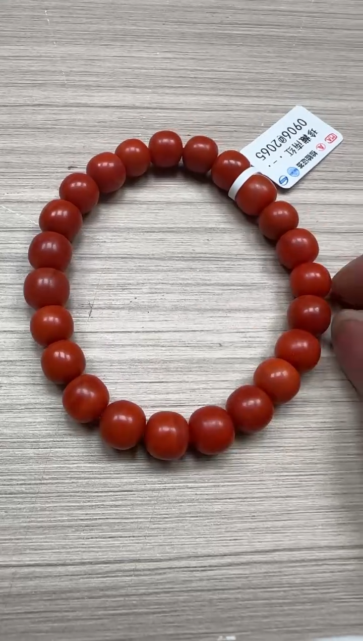 【闪购商品】南红玛瑙9mm阿东寨手串老型未镶嵌多样性发一件
