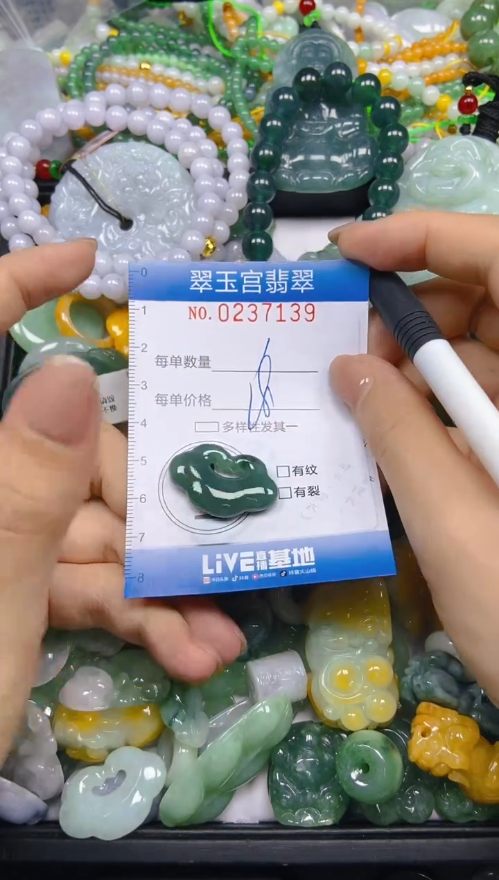 颈饰未镶嵌翡翠闪购C0237139