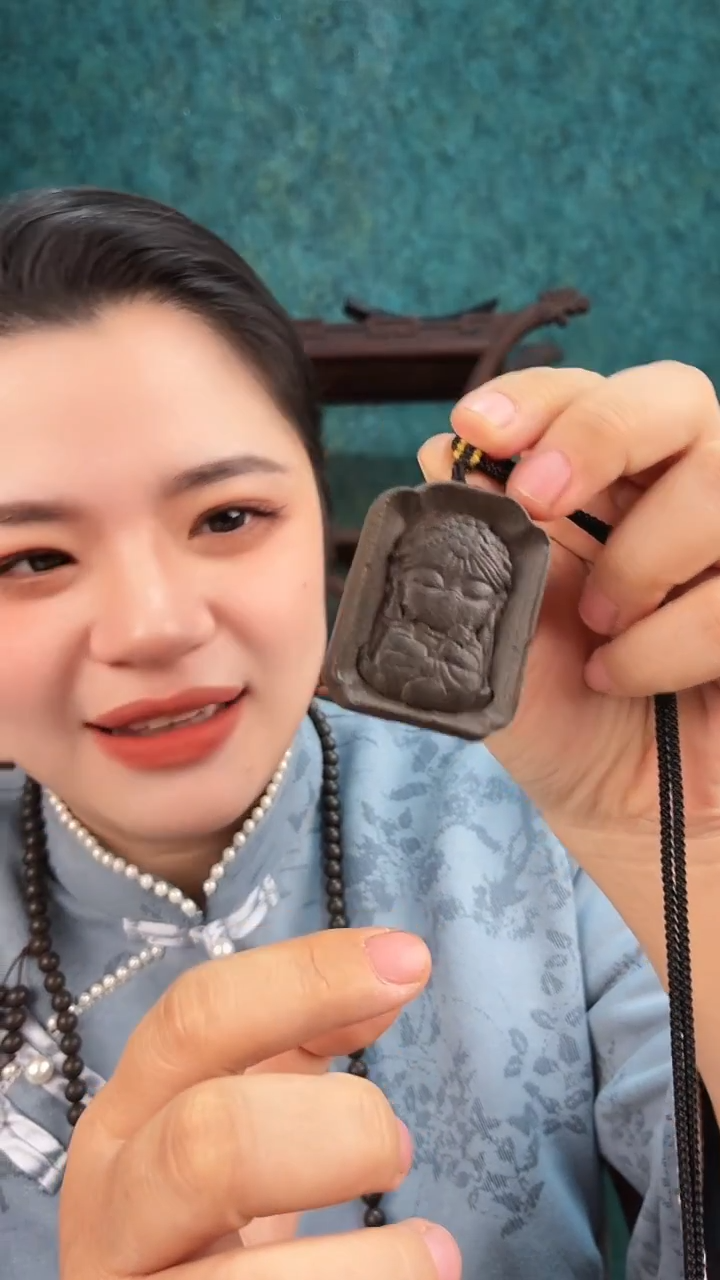 珠串黑财神香方大扎基香牌