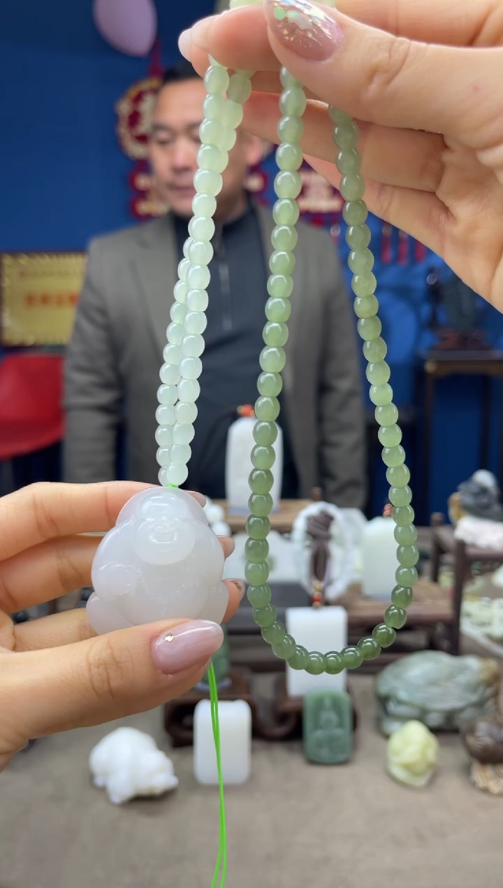 【闪购商品】和田玉颈饰未镶嵌1