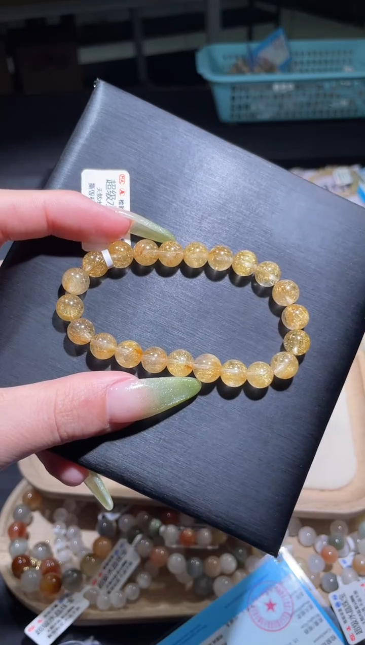 【闪购商品】水晶手链未镶嵌187号多样性发货一O 约8+