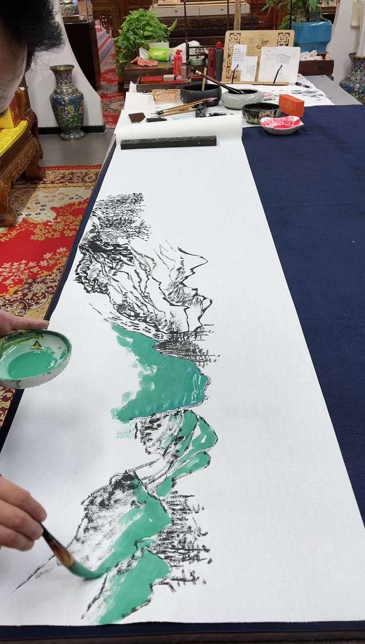 【闪购商品】书法张艺国画作品梅花