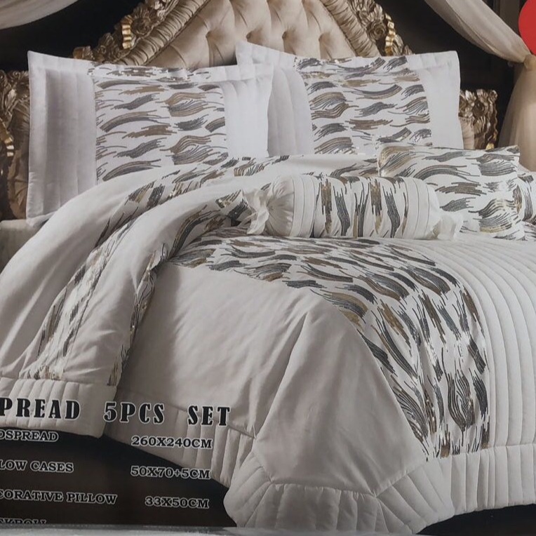 37号商品民族风床品套件美式被套绣花床裙轻奢高档床单被罩