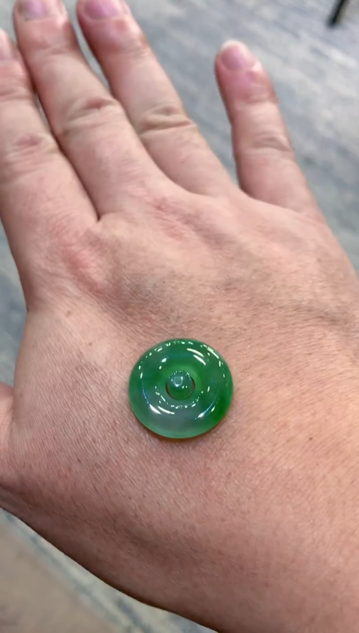 颈饰未镶嵌翡翠天然A货翡翠