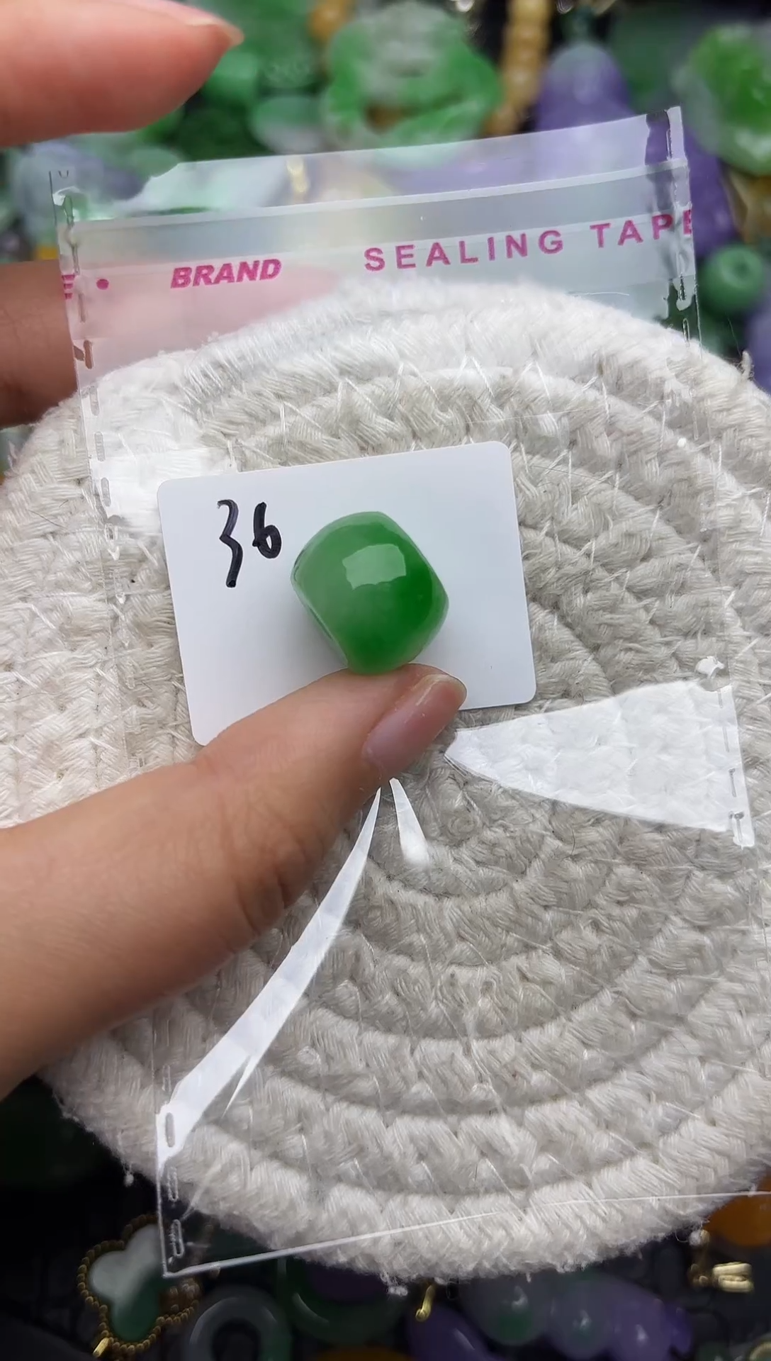 颈饰未镶嵌翡翠缅甸翡翠吊坠