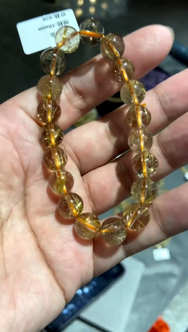 【闪购商品】水晶274-未镶嵌钛金烟花钛透体11mm+