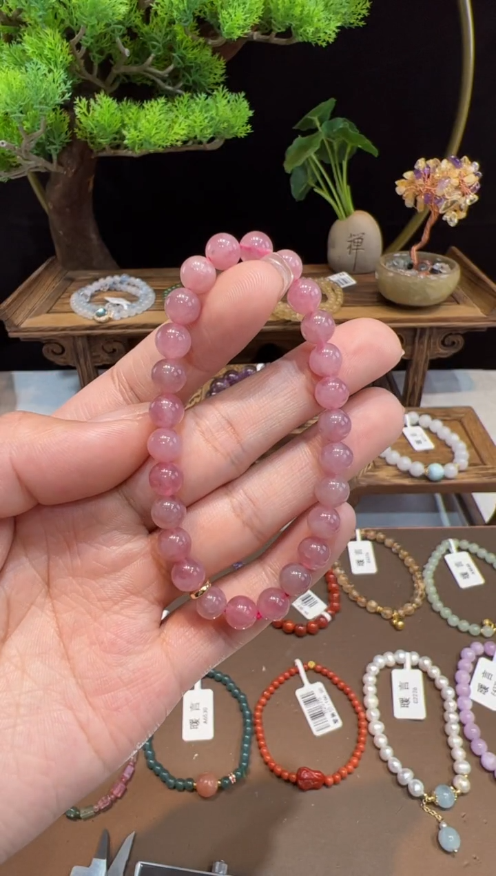 【闪购商品】水晶手串未镶嵌@@手饰