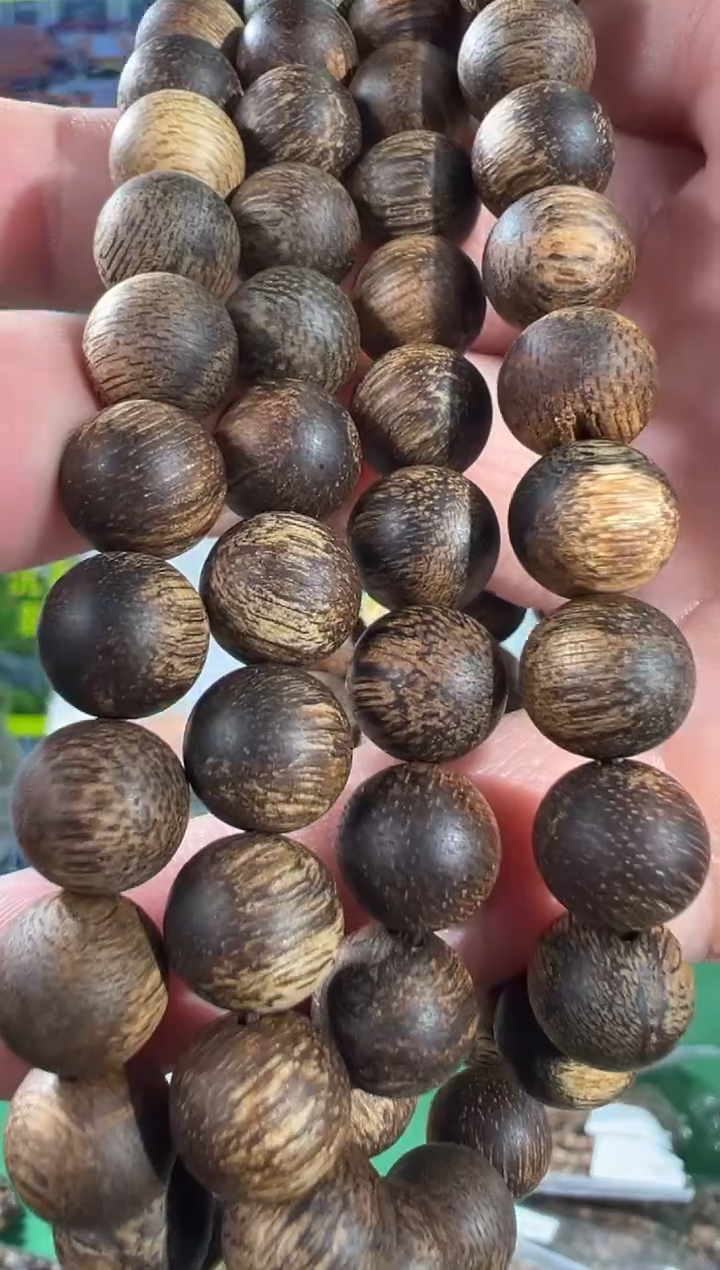 【闪购商品】沉香手串35号40克熟结达拉干多样性发一