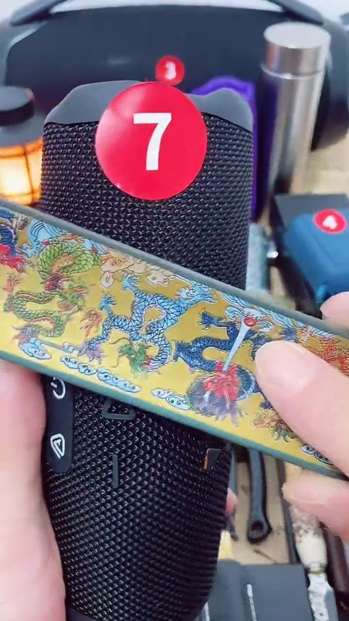 7号密胺瓷器密胺瓷器密胺瓷器音响耳机（万花7  黑色