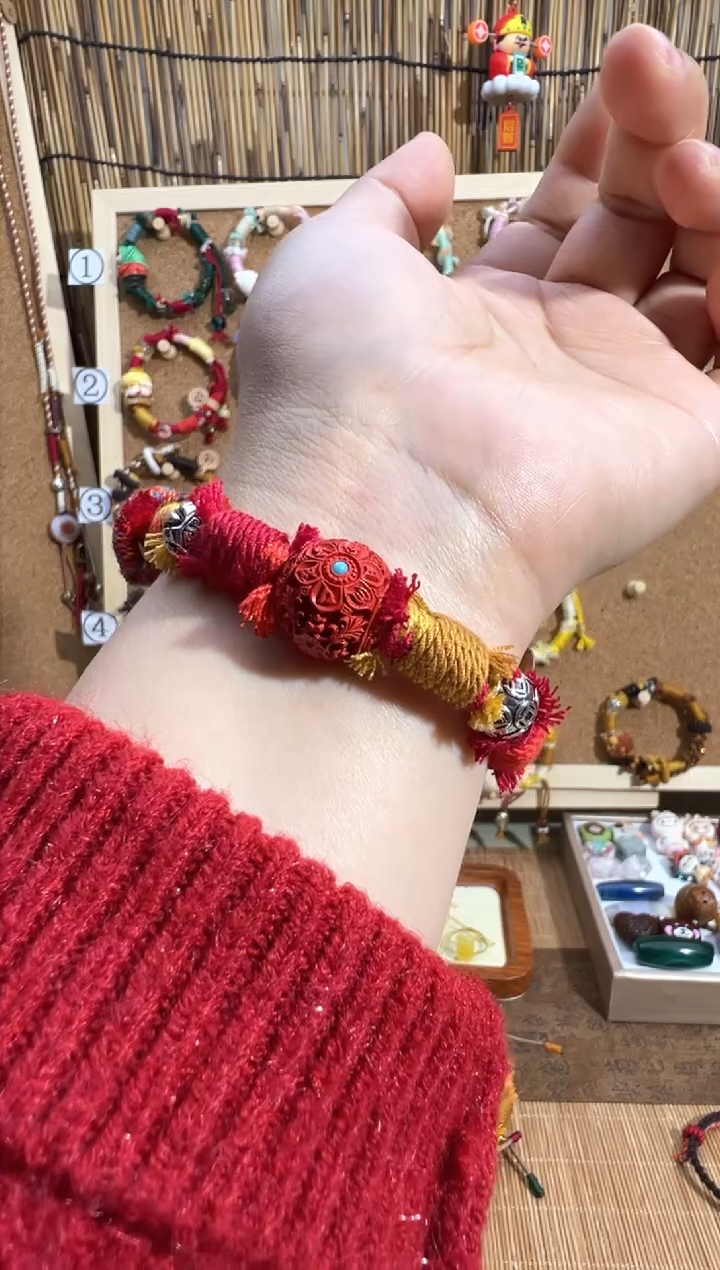 【闪购商品】玛瑙/玉髓手链合金1