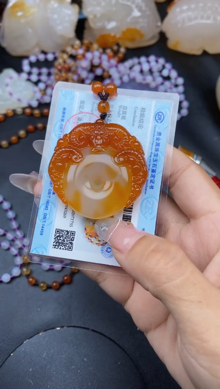 【闪购商品】玛瑙/玉髓颈饰未镶嵌ll