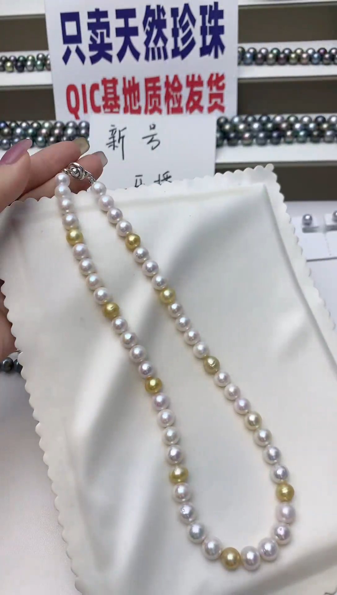 颈饰未镶嵌海水珍珠S59