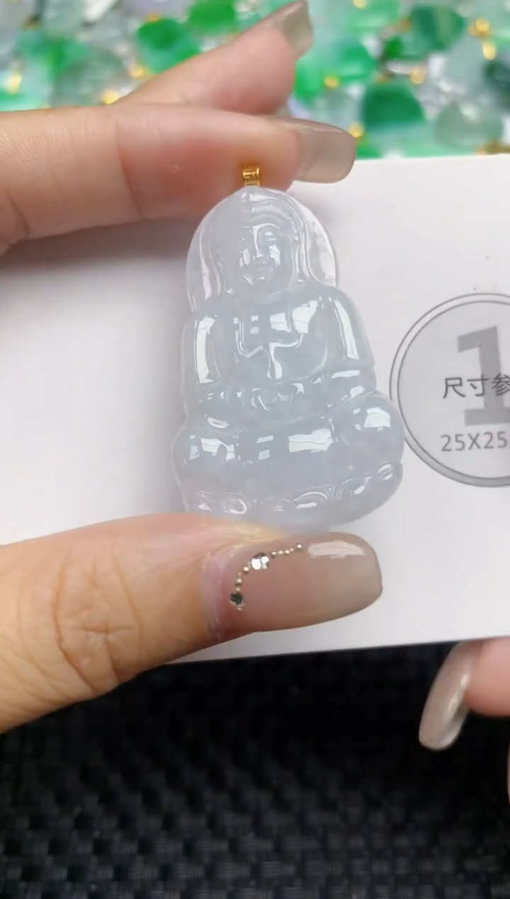 颈饰未镶嵌翡翠天然缅甸A货翡翠百元以上9元证书费自理