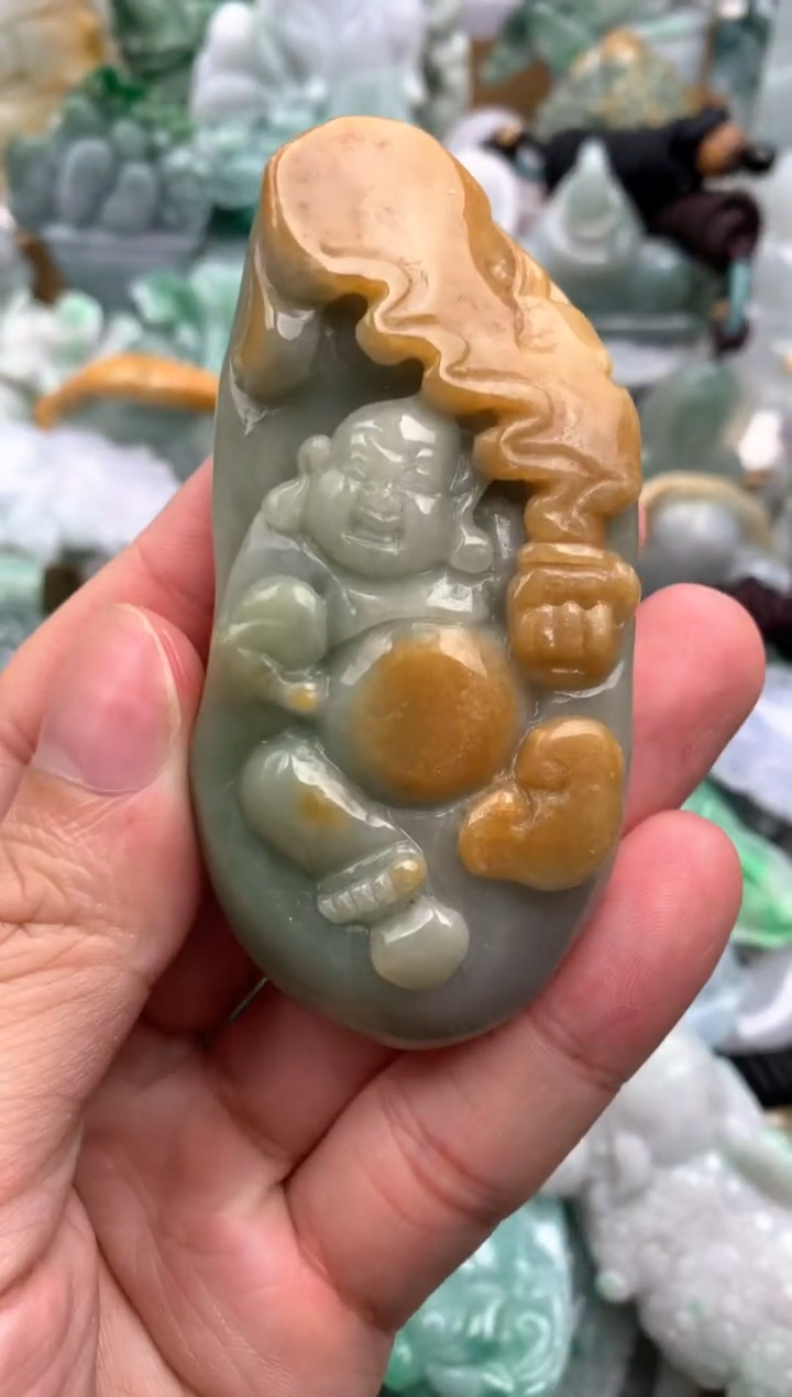 吊坠(不含链)未镶嵌翡翠1