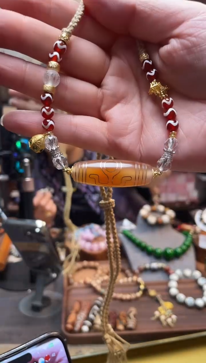 【闪购商品】莲花菩提吊坠0219-41搓丝贵项链