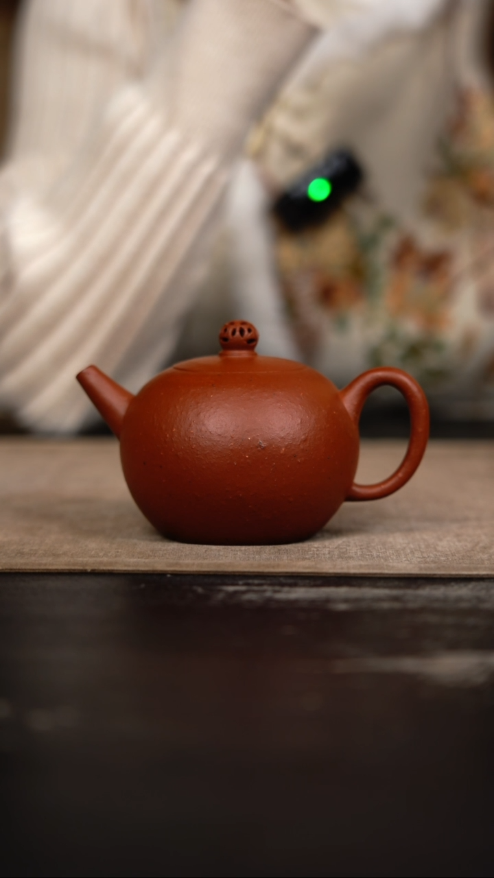 茶壶紫砂老朱泥西施150cc