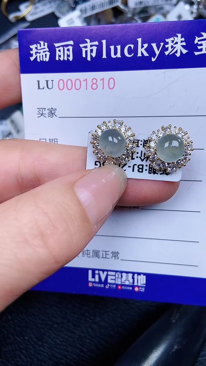 颈饰银S925镶嵌翡翠18120