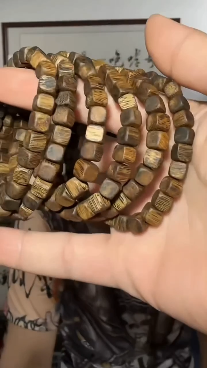 沉香手串7号四方珠0.7多样性发一