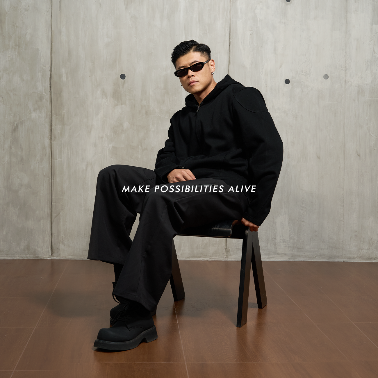 MPA PumpClub秋冬美式直筒垂感多口袋休闲运动纯色A字西裤