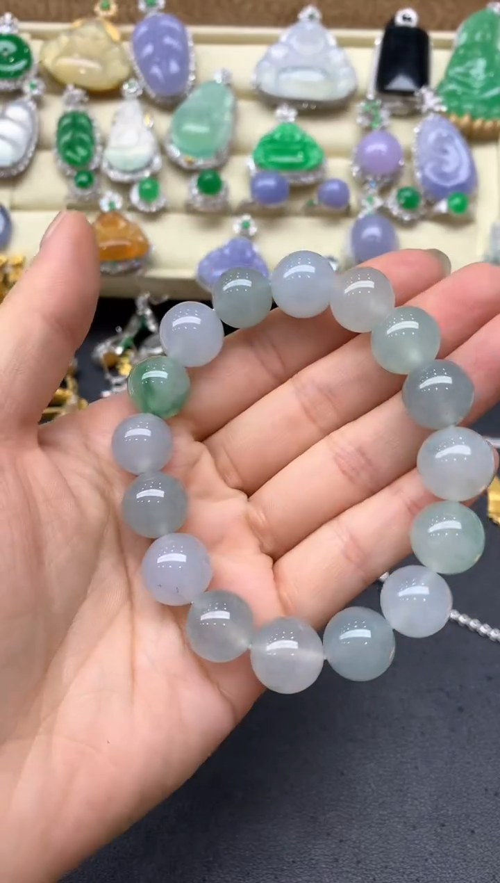 【闪购商品】翡翠手串未镶嵌455-中国好珍宝