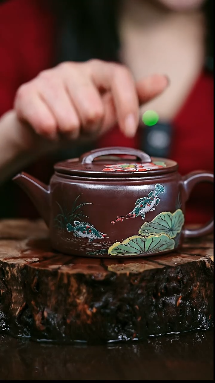 茶壶紫砂宜兴岁颐传器原矿全手56