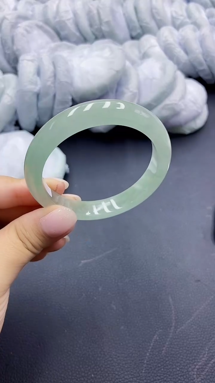 高冰透美人手镯 所见即所得61