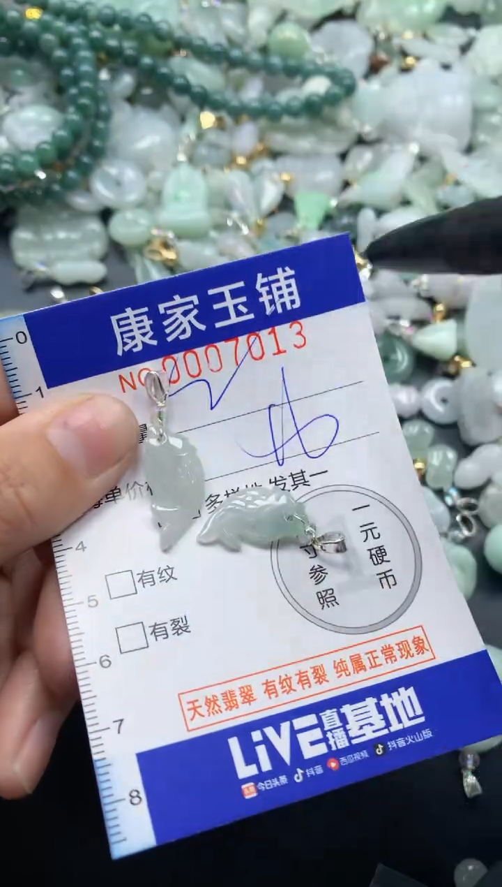 颈饰未镶嵌翡翠7013