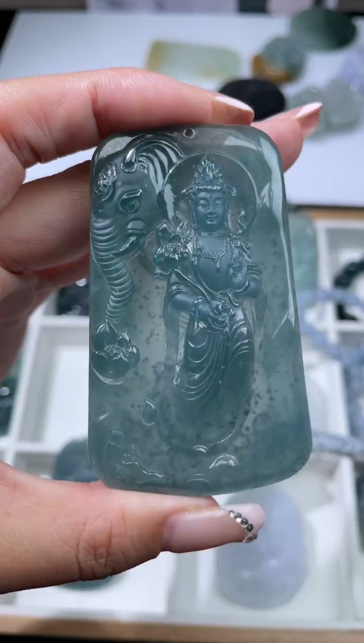 【闪购商品】定制翡翠未镶嵌不退不换CMH1件-A