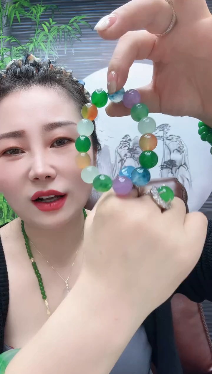高货多宝素串手链