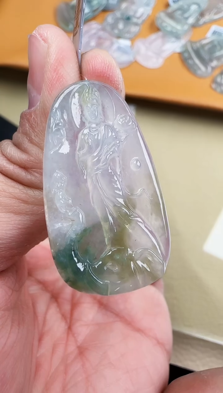 【闪购商品】翡翠颈饰未镶嵌缅甸天然翡翠
