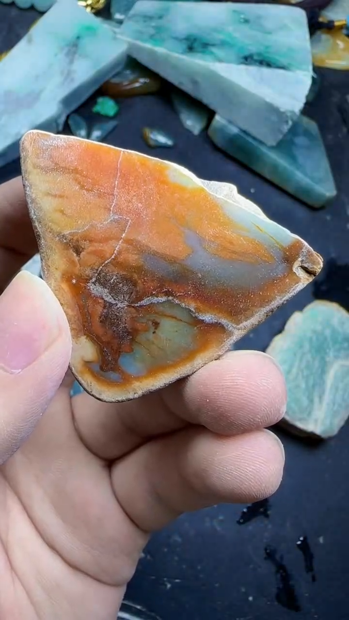 未镶嵌挂件翡翠善*木051