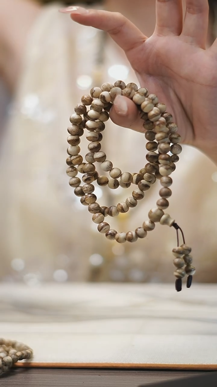 手串沉香8mm国香沉香多圈18g+多样性发一