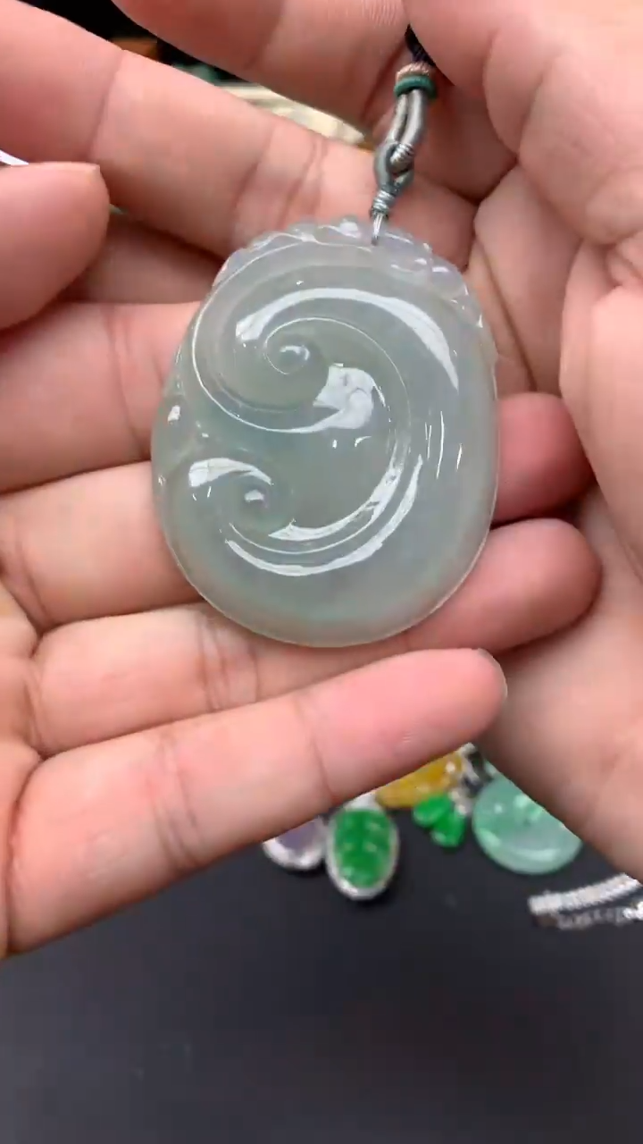【闪购商品】翡翠颈饰未镶嵌53-天然翡翠