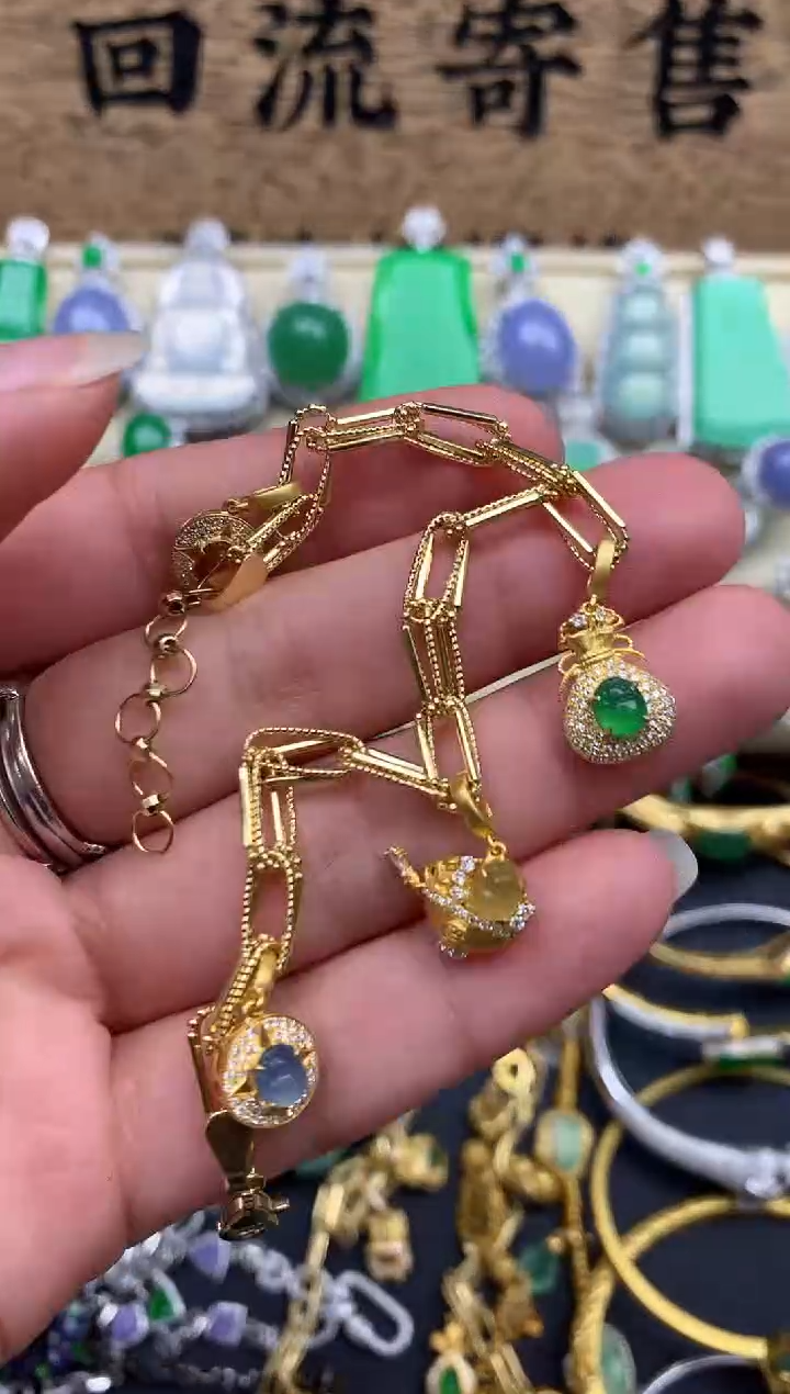 【闪购商品】翡翠手串未镶嵌450-中国好珍宝