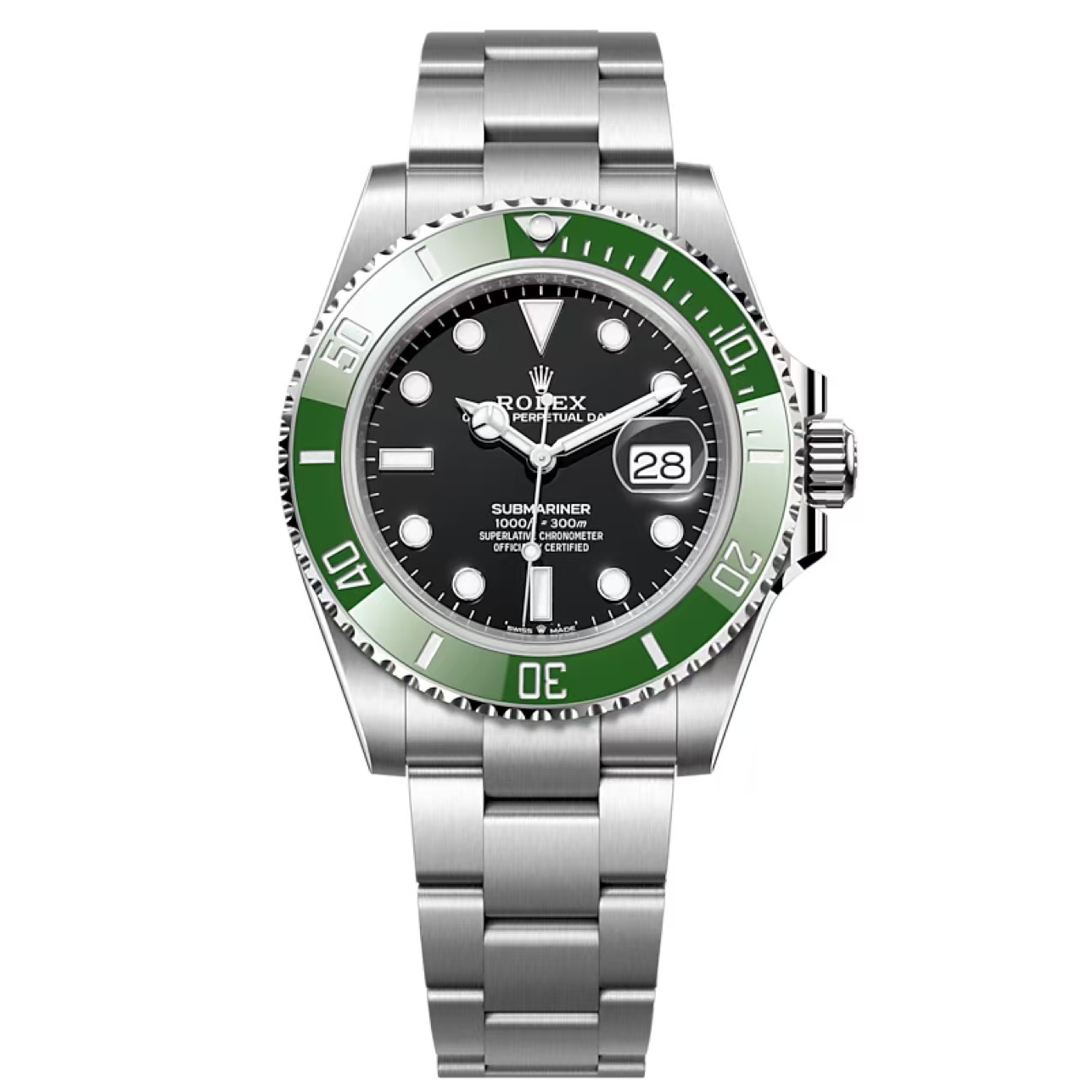 99新 Rolex/劳力士 潜航者型 m126610lv-0002  25年1月全套未使用