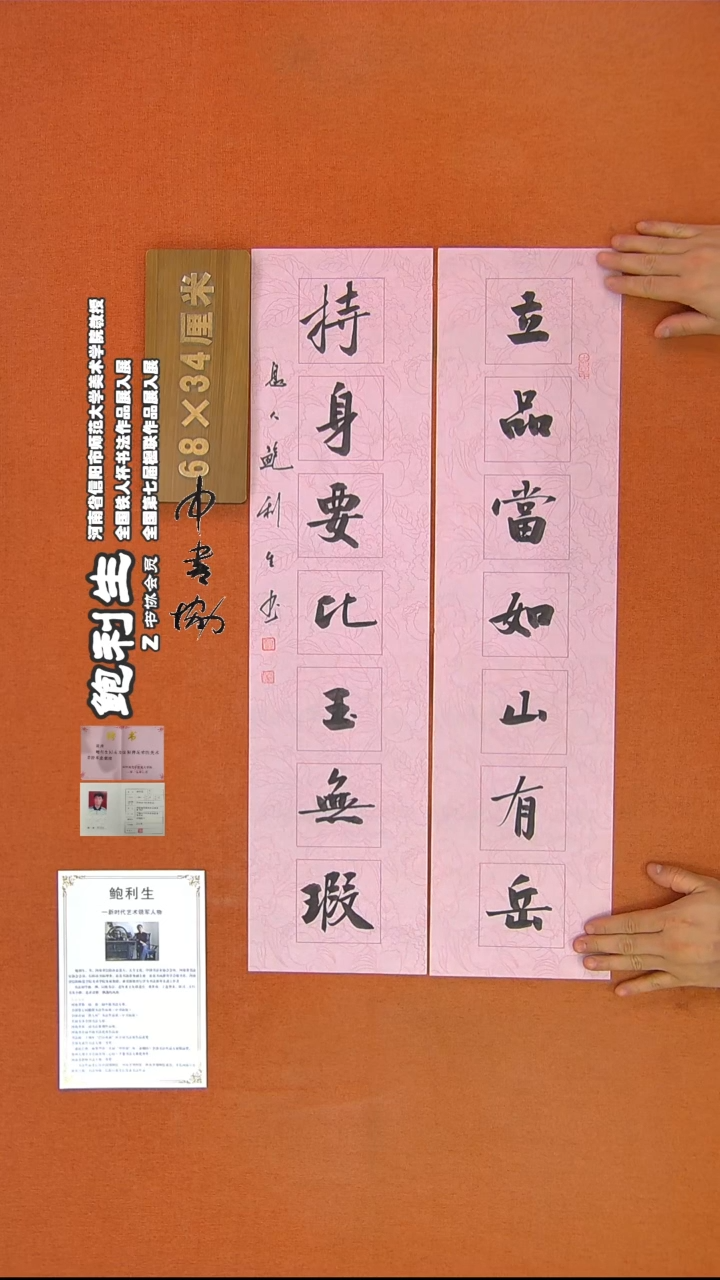 【闪购商品】书法293鲍利生书法作品