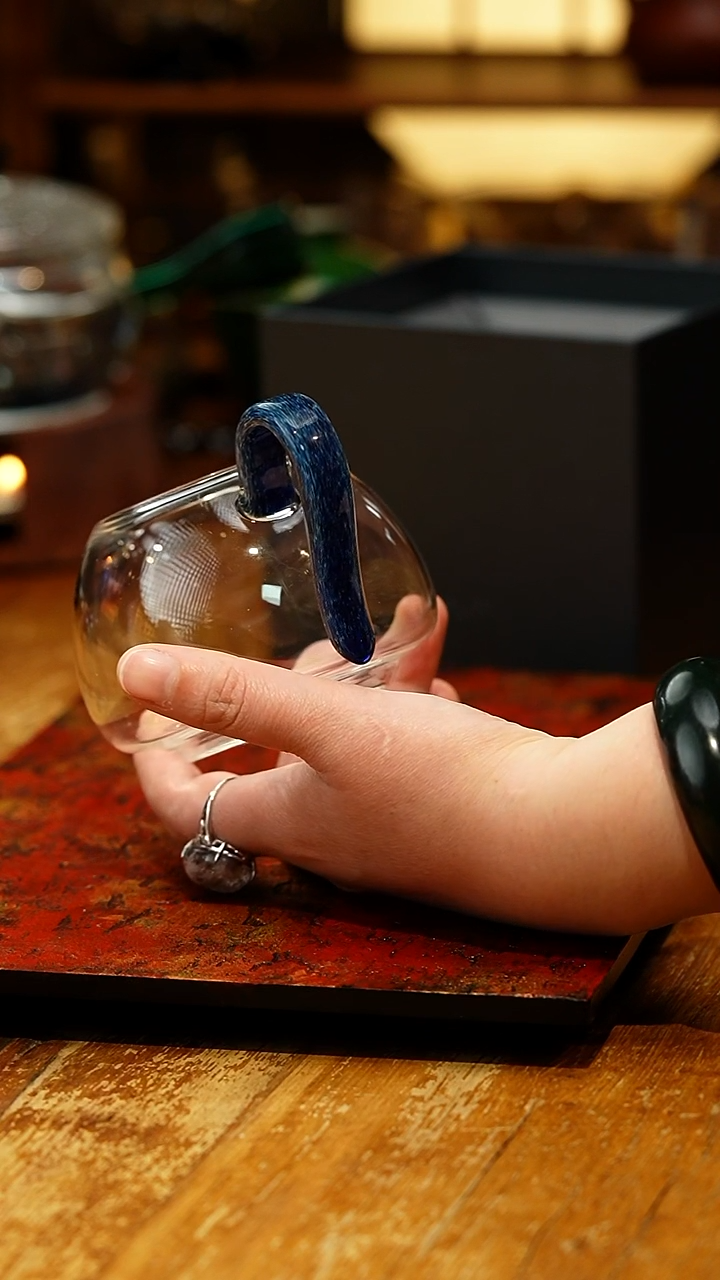 【闪购商品】禾器/中号淡然茶海/蓝彩