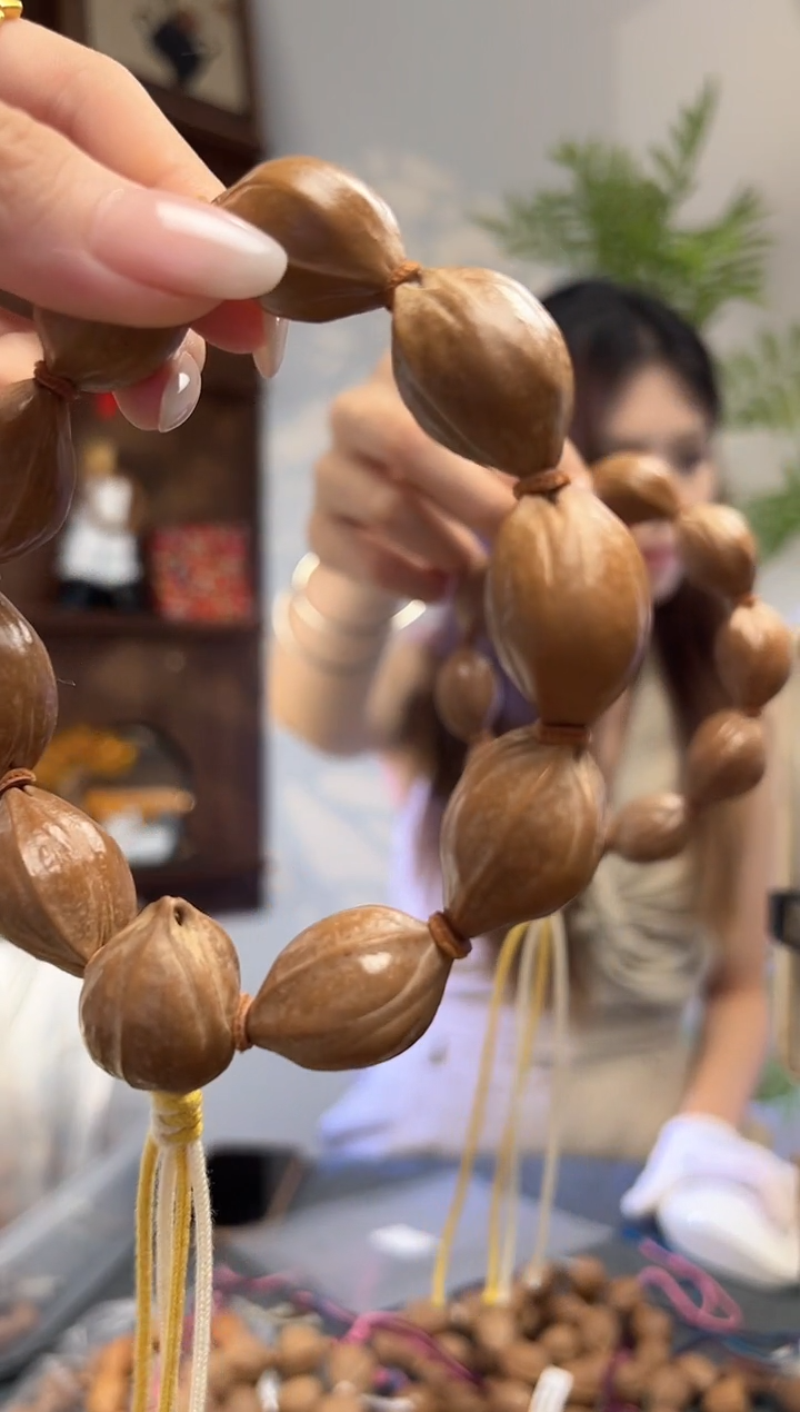 橄榄核手串19-28梅林铁核九籽