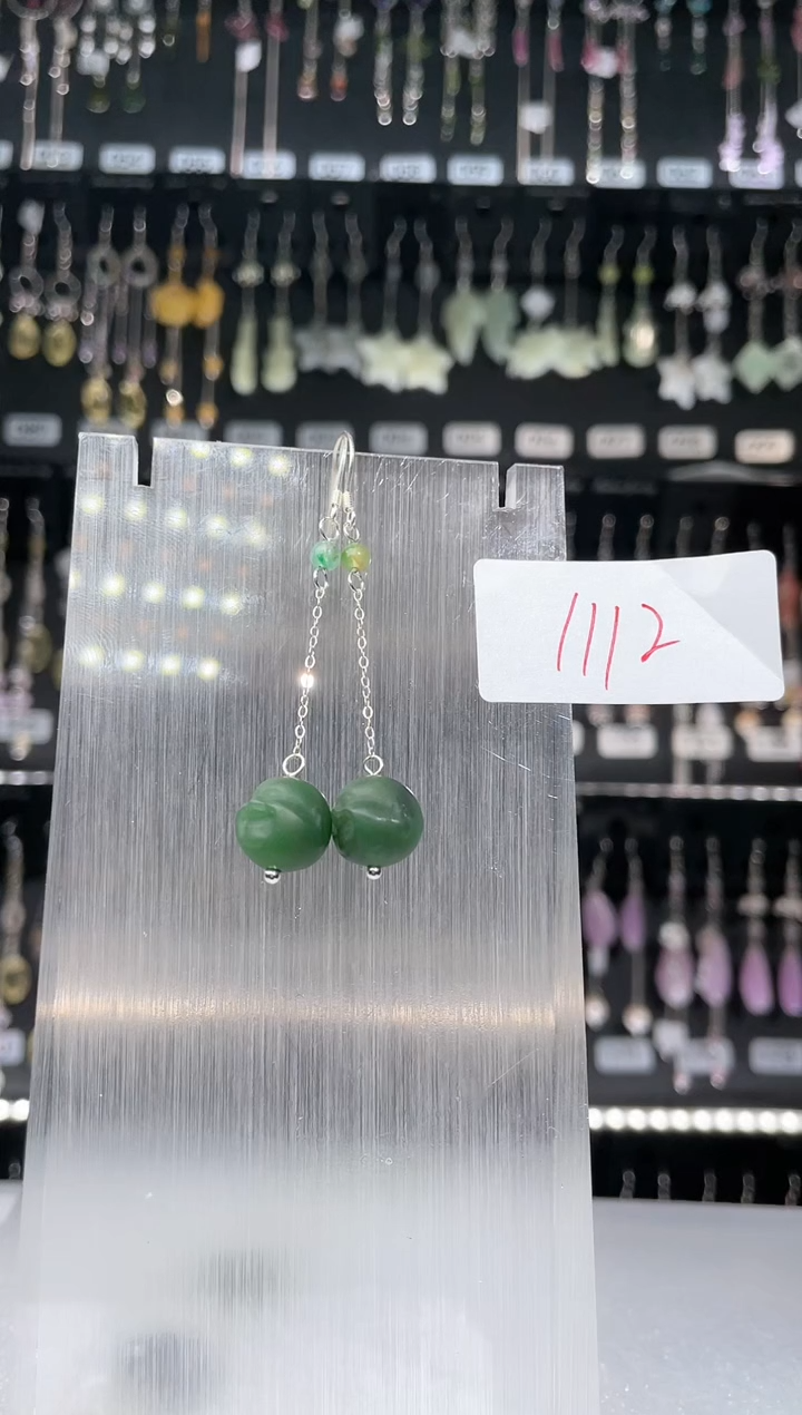 【闪购商品】紫晶耳饰银S925镶嵌喜欢拍