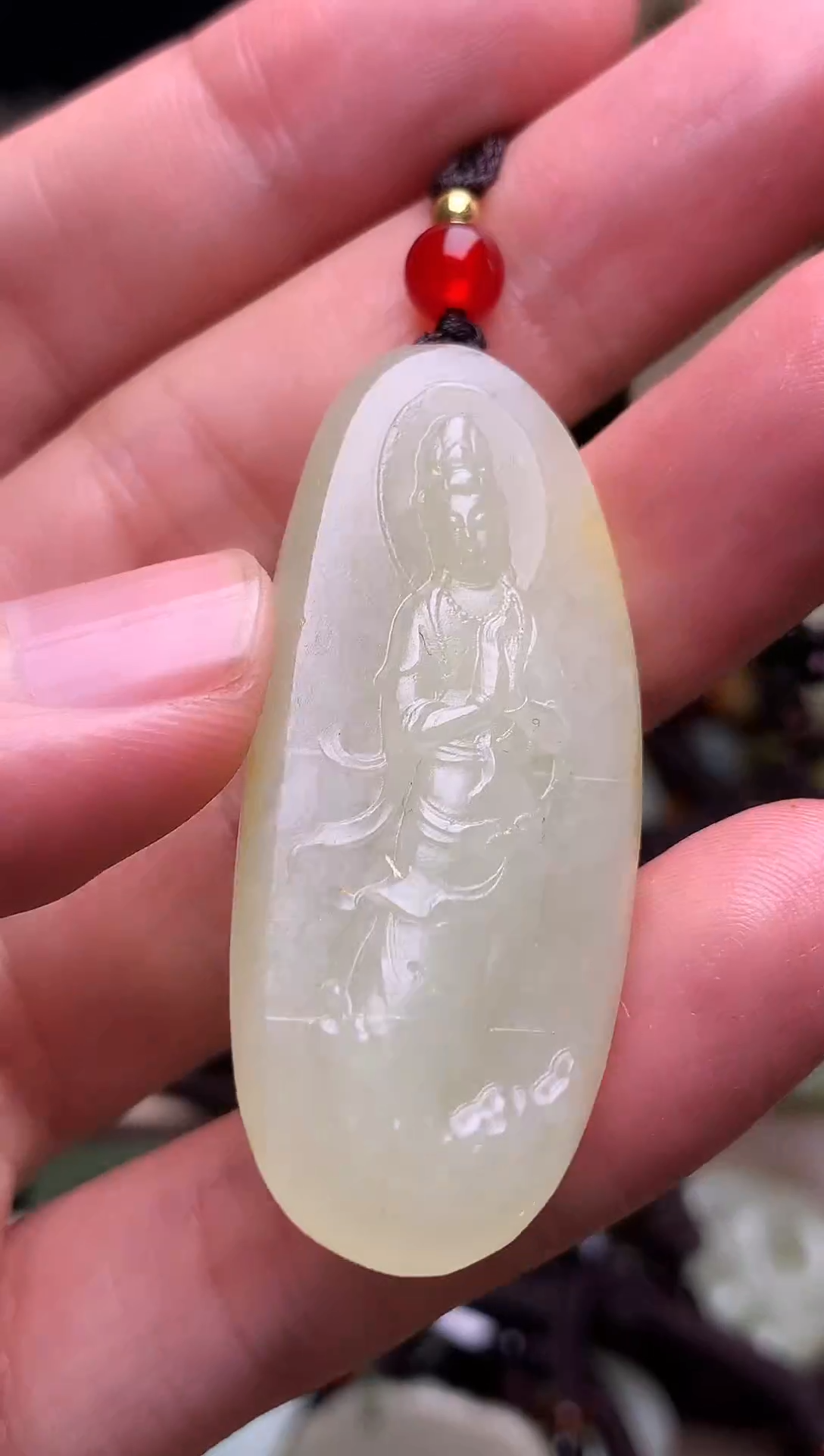 颈饰未镶嵌和田玉新疆料青海料清水和田玉吊坠