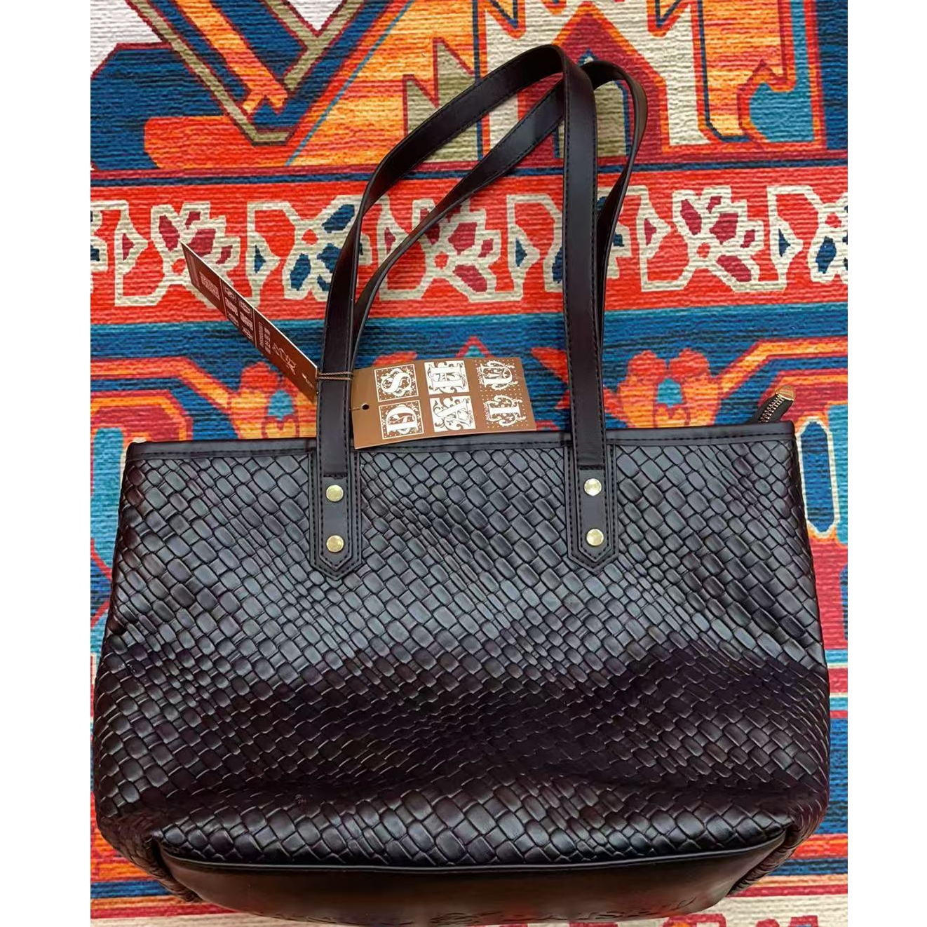 黑色时尚百搭托特包