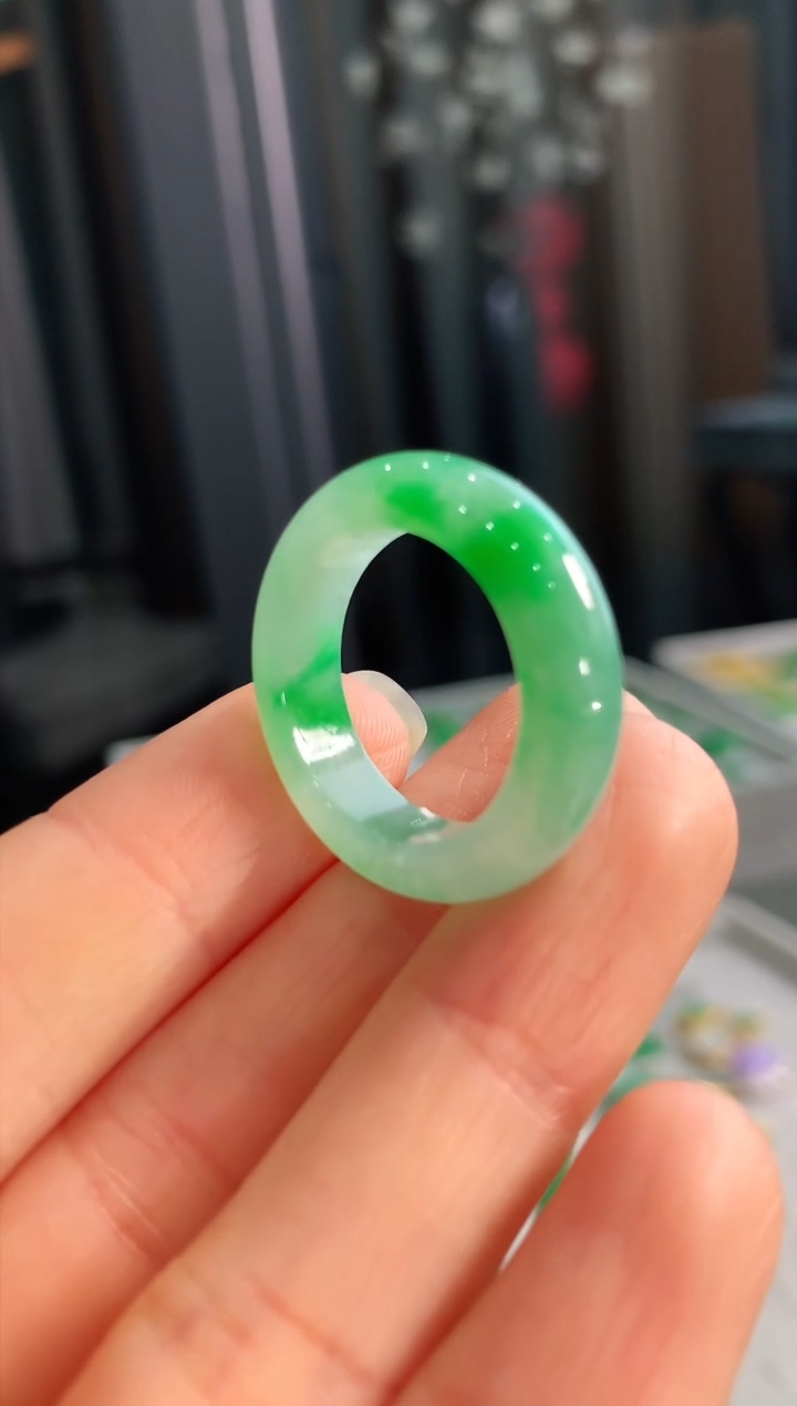 【闪购商品】翡翠戒指未镶嵌戒指（18-19）