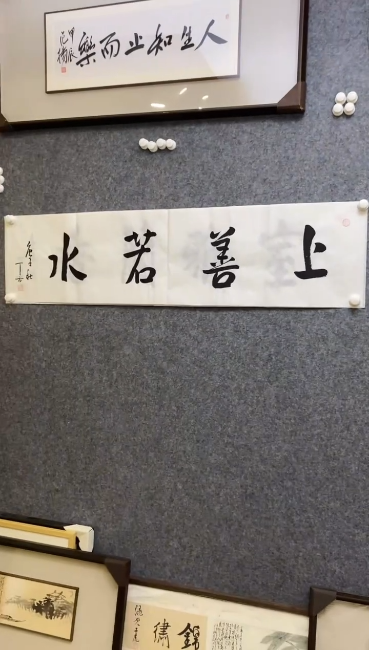 【闪购商品】书法DF软片 04  上善若水