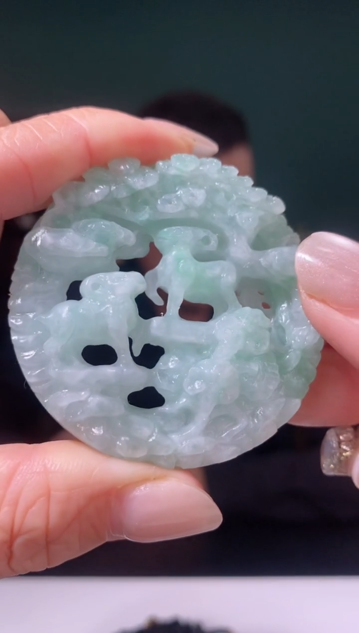 未镶嵌定制翡翠翡翠吊坠YF-4