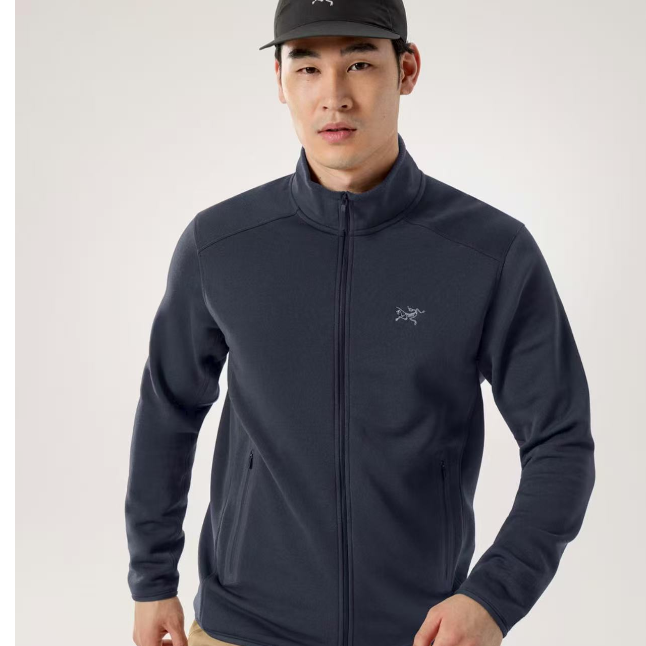 ARC'TERYX/始祖鸟男款KYANITE JACKET立领厚款中间层抓绒衣
