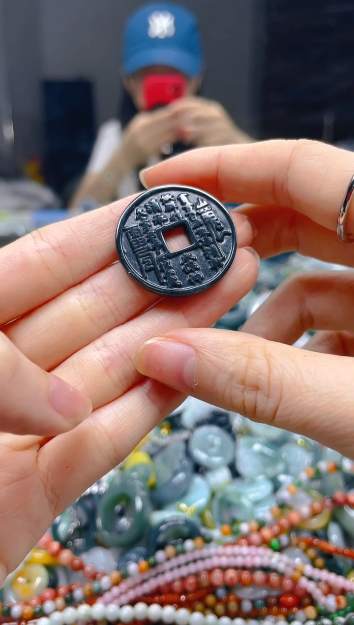 翡翠未镶嵌颈饰/G/翡翠A货一图一物