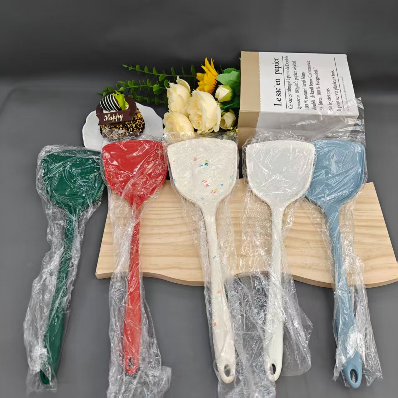 【款式不挑】耐高温不粘锅硅胶锅铲2个【汤姆福利专场】