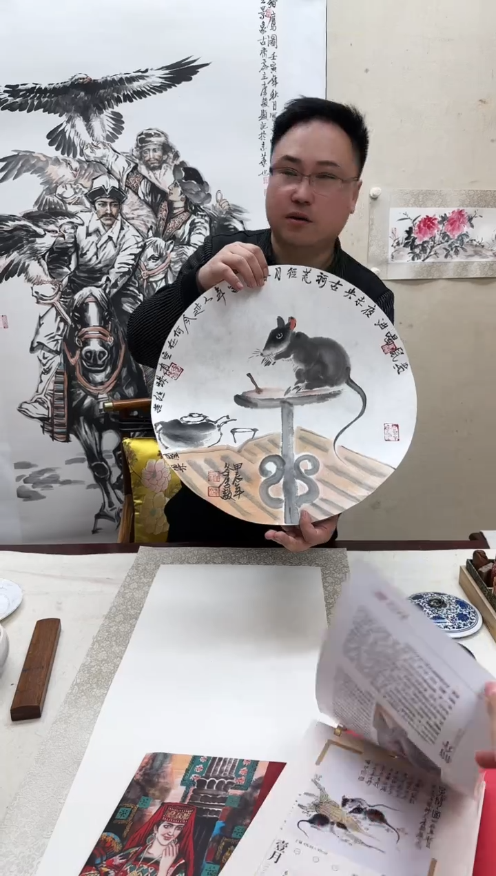 【闪购商品】国画天津人美-李毅画作